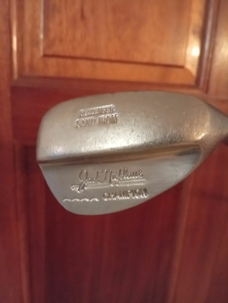 Jack Nicklaus Slazenger SAND  IRON 1973 - Image 2