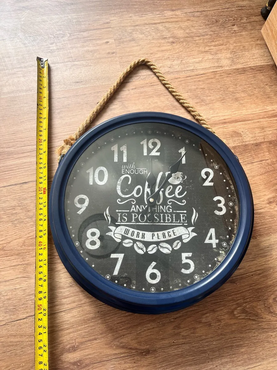 Clock for coffer lovers (14”) - Image 3
