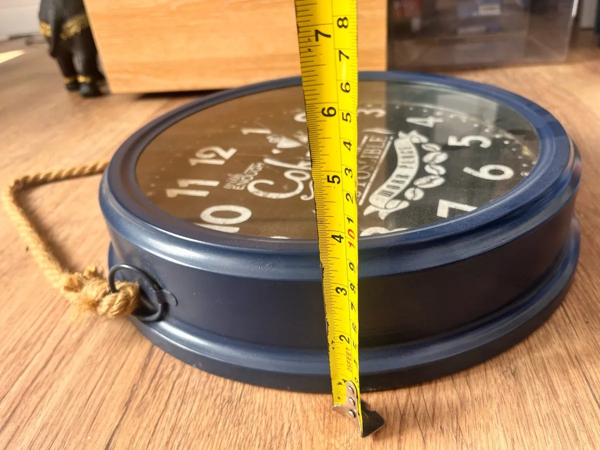 Clock for coffer lovers (14”) - Image 4