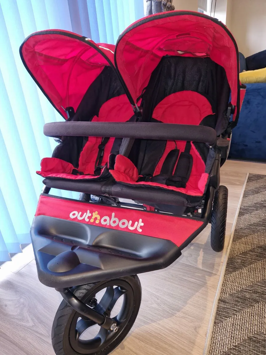 Out N About Double stroller - Image 1