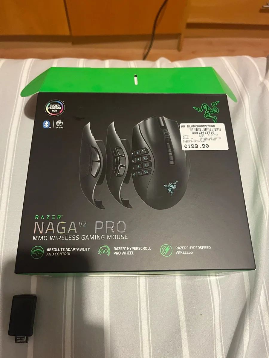 Razer Naga V2 Pro MMO WIRELESS GAMING MOUSE - Image 2
