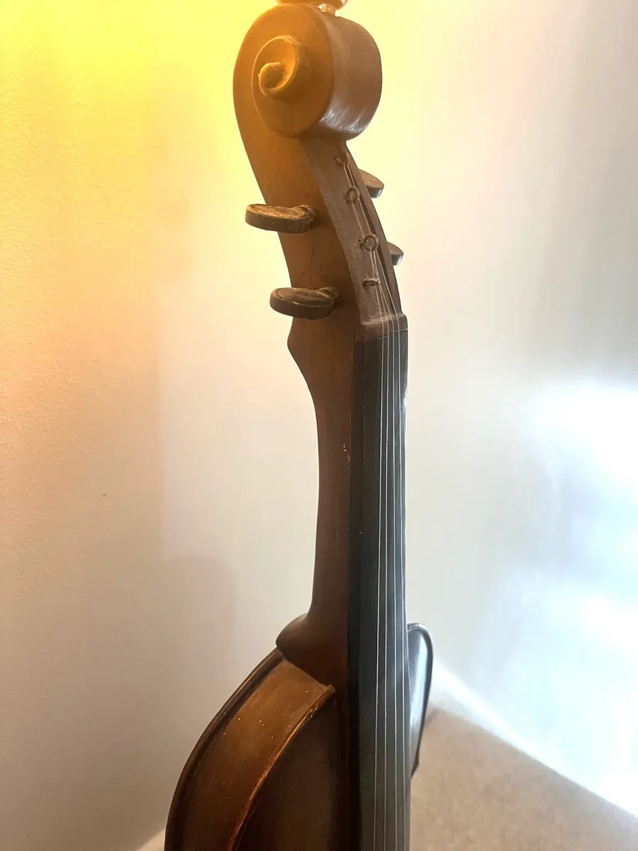 Vintage violin table lamp - Image 4