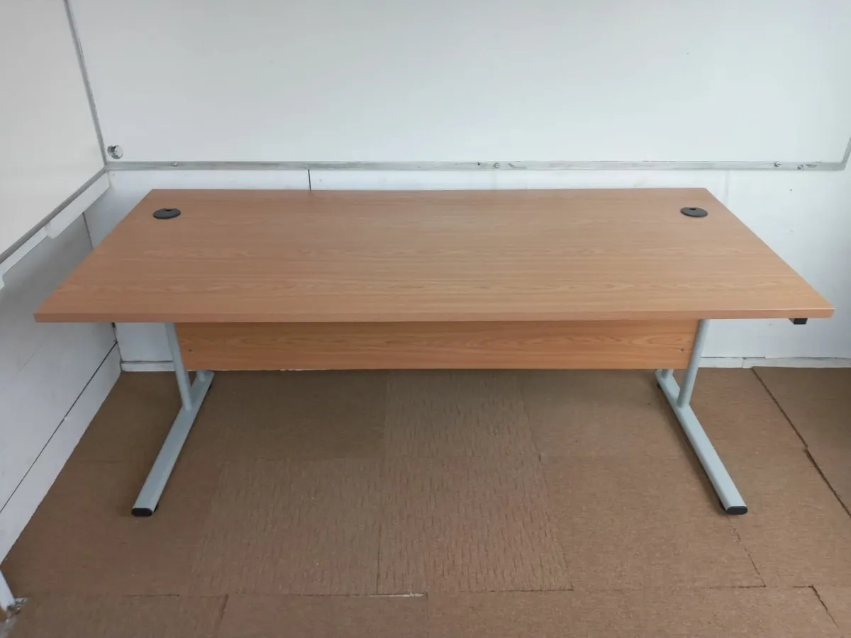 Delivery - 4 x Quality Office Desks Large - Image 4