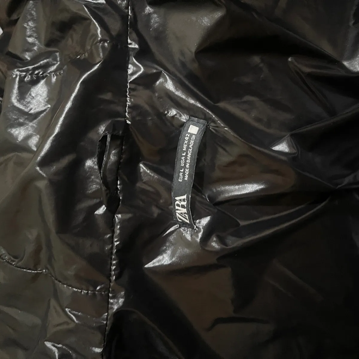 Zara water repellent down puffer - Image 3