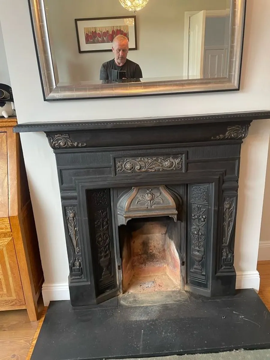cast iron fireplace