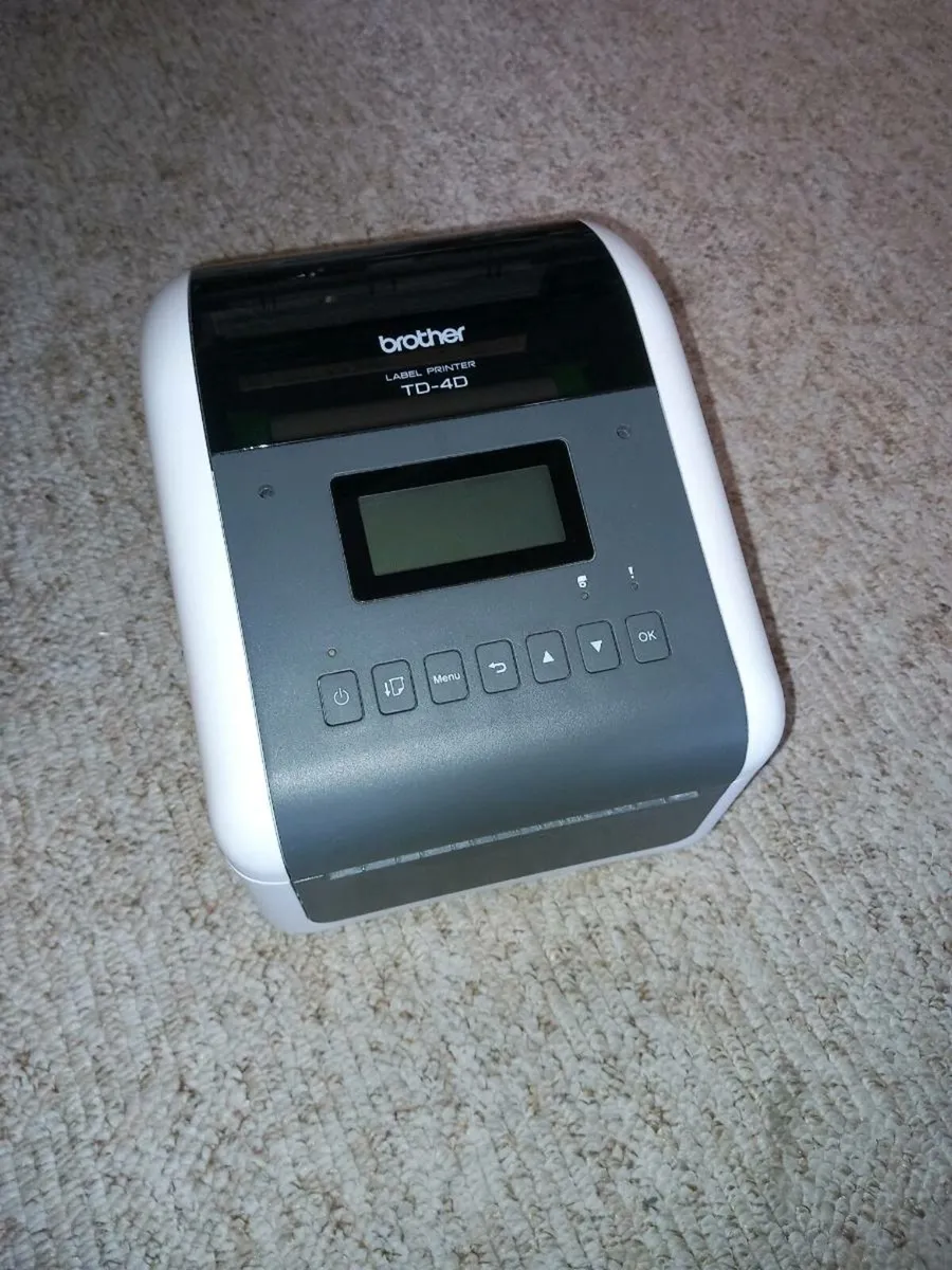 Brother label printer and compatible rolls x60 - Image 1