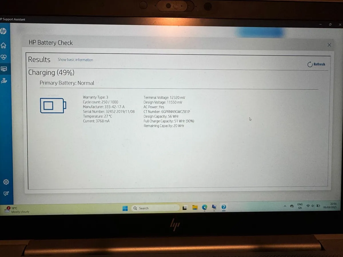 Refurbished HP 850 G6 i7 16gb Ram 250gb NVME - Image 2