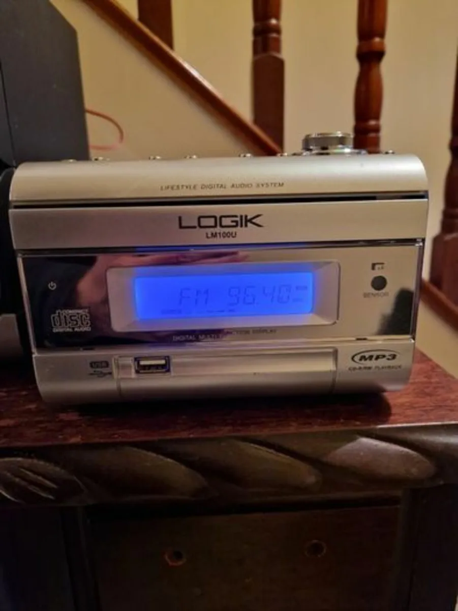 Logik LM100U Hifi Music Stereo System with Remote - Image 2