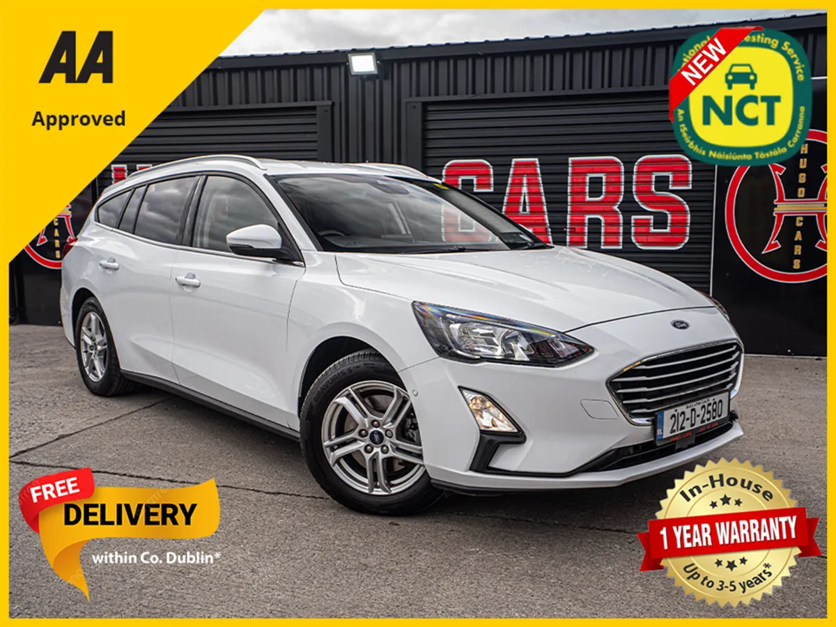 212 Focus 1.5d Estate/Irish/New NCT/1yr warranty - Image 1