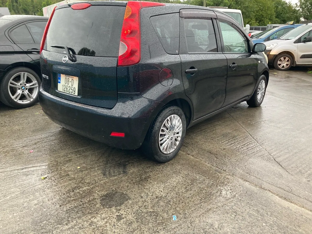 08  Nissan Note automatic nct&taxed - Image 1