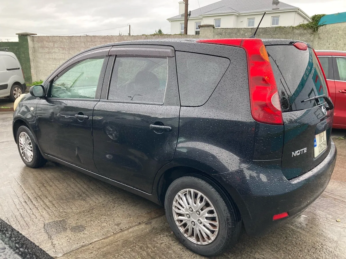 08  Nissan Note automatic nct&taxed - Image 2