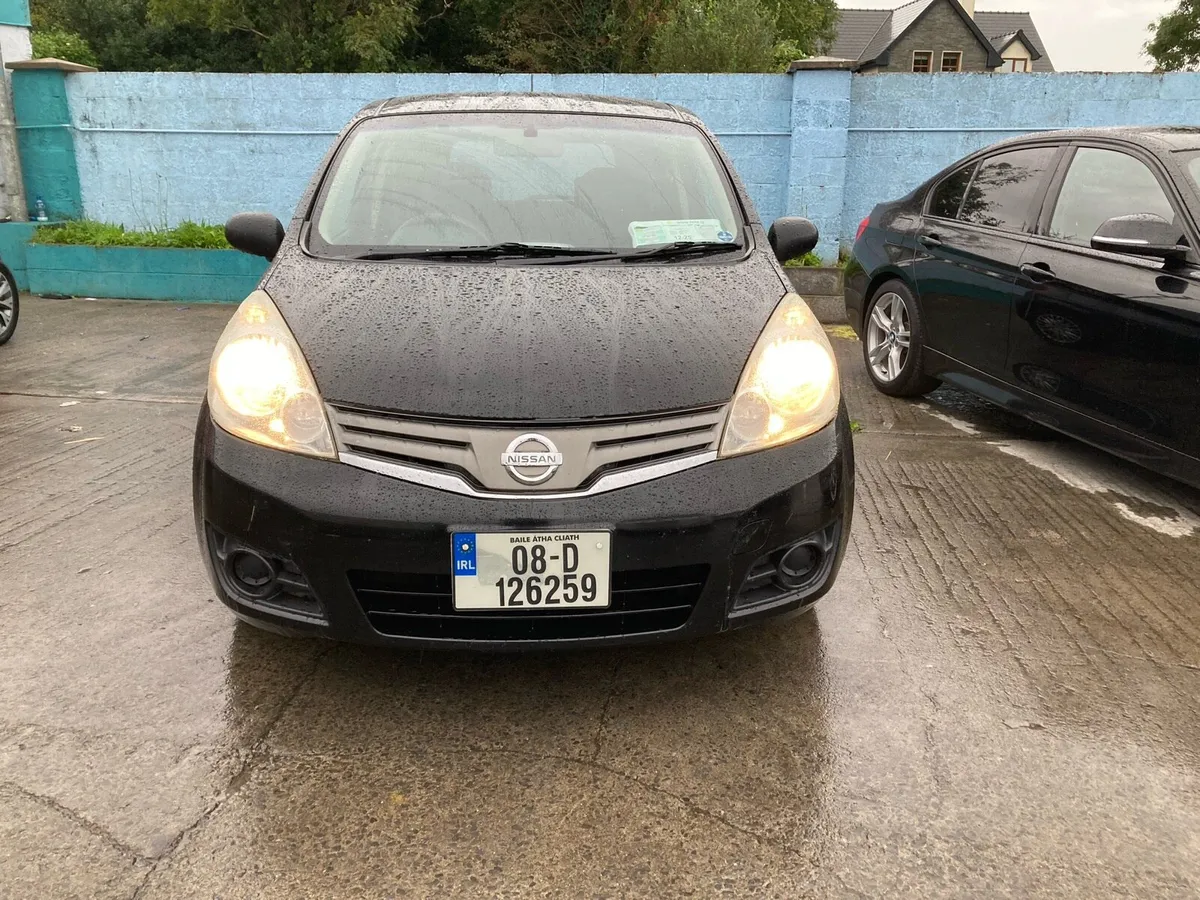 08  Nissan Note automatic nct&taxed - Image 3