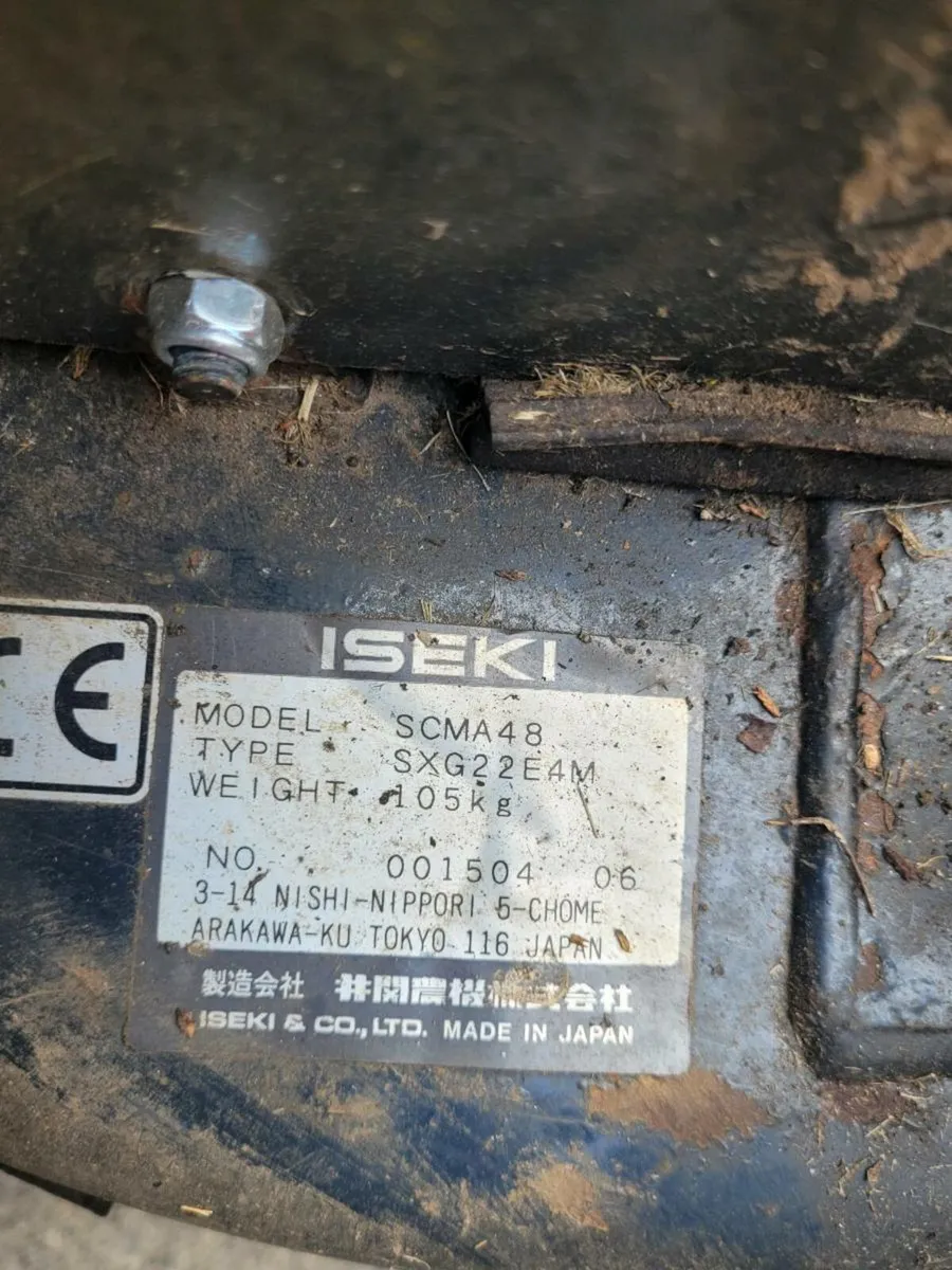 Iseki sxg19 sxg22 lawnmower deck - Image 2