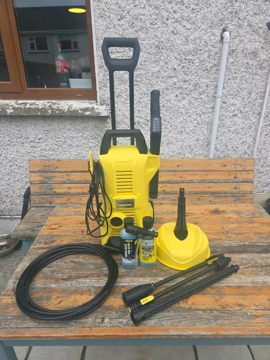 Karcher K3 pressure washer - Image 1