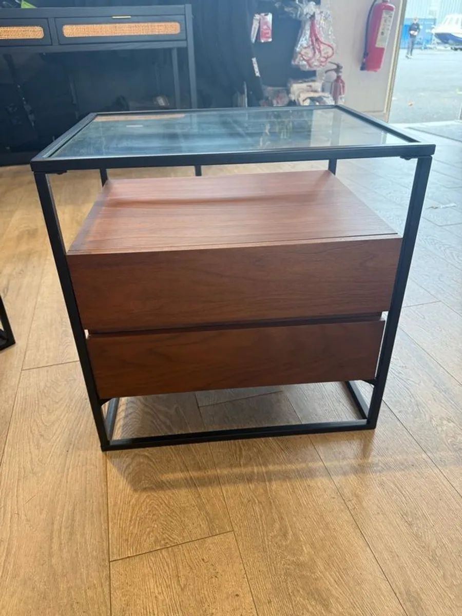 Ex Show House Furniture - Bed side lockers