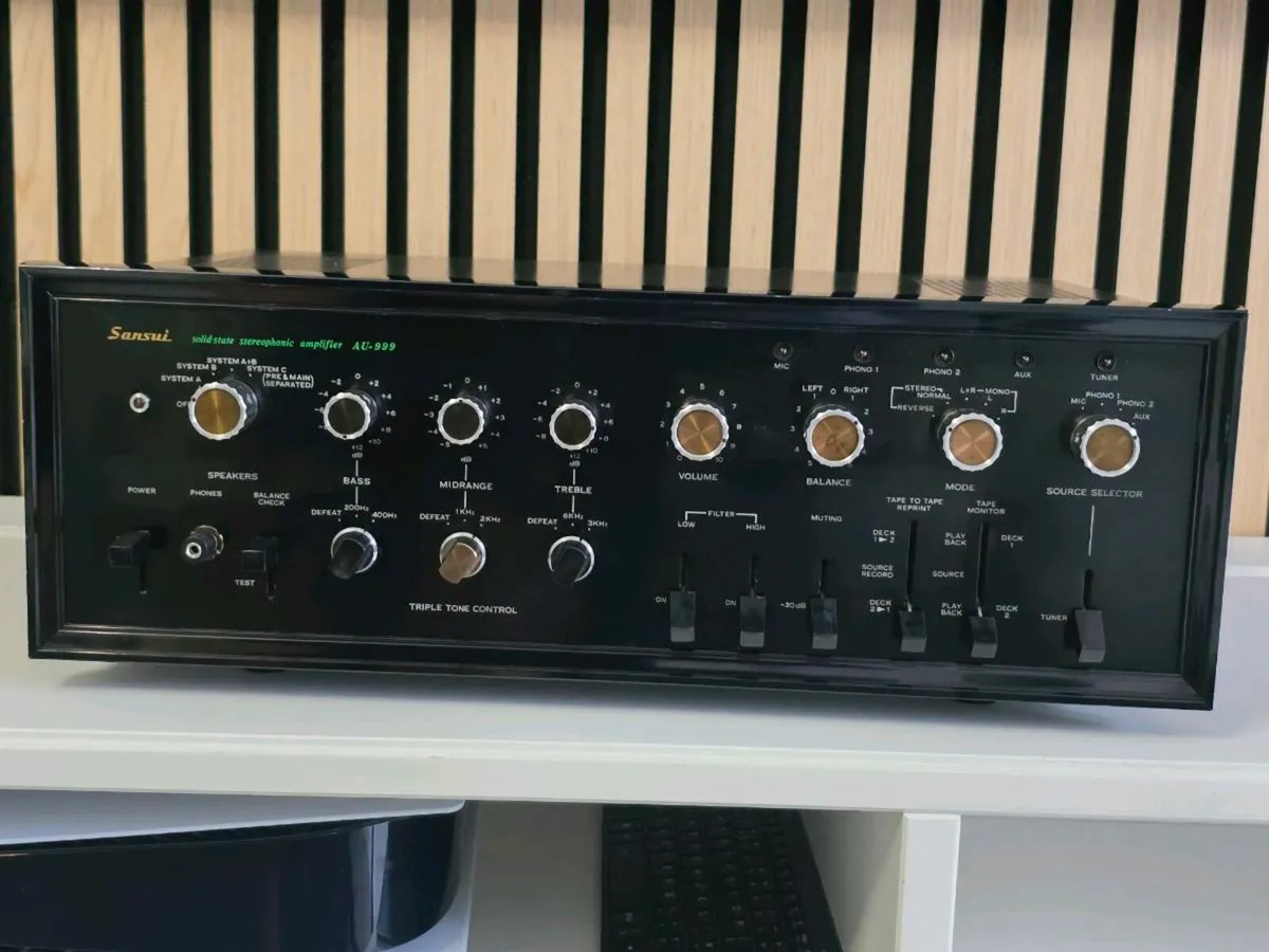 Sansui AU-999 high-end amplifier - Image 2