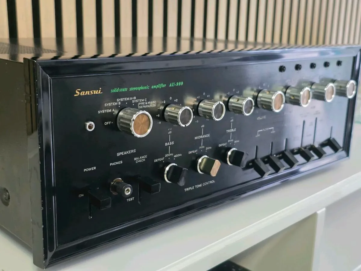 Sansui AU-999 high-end amplifier - Image 3