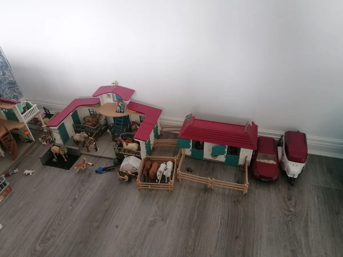 Schleich horses and accessories - Image 4