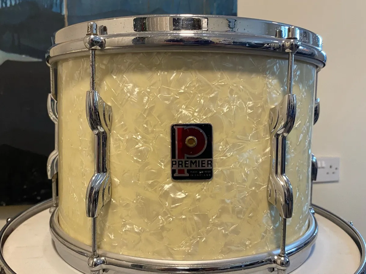 Vintage Premier Drum Shells, c1960. - Image 4