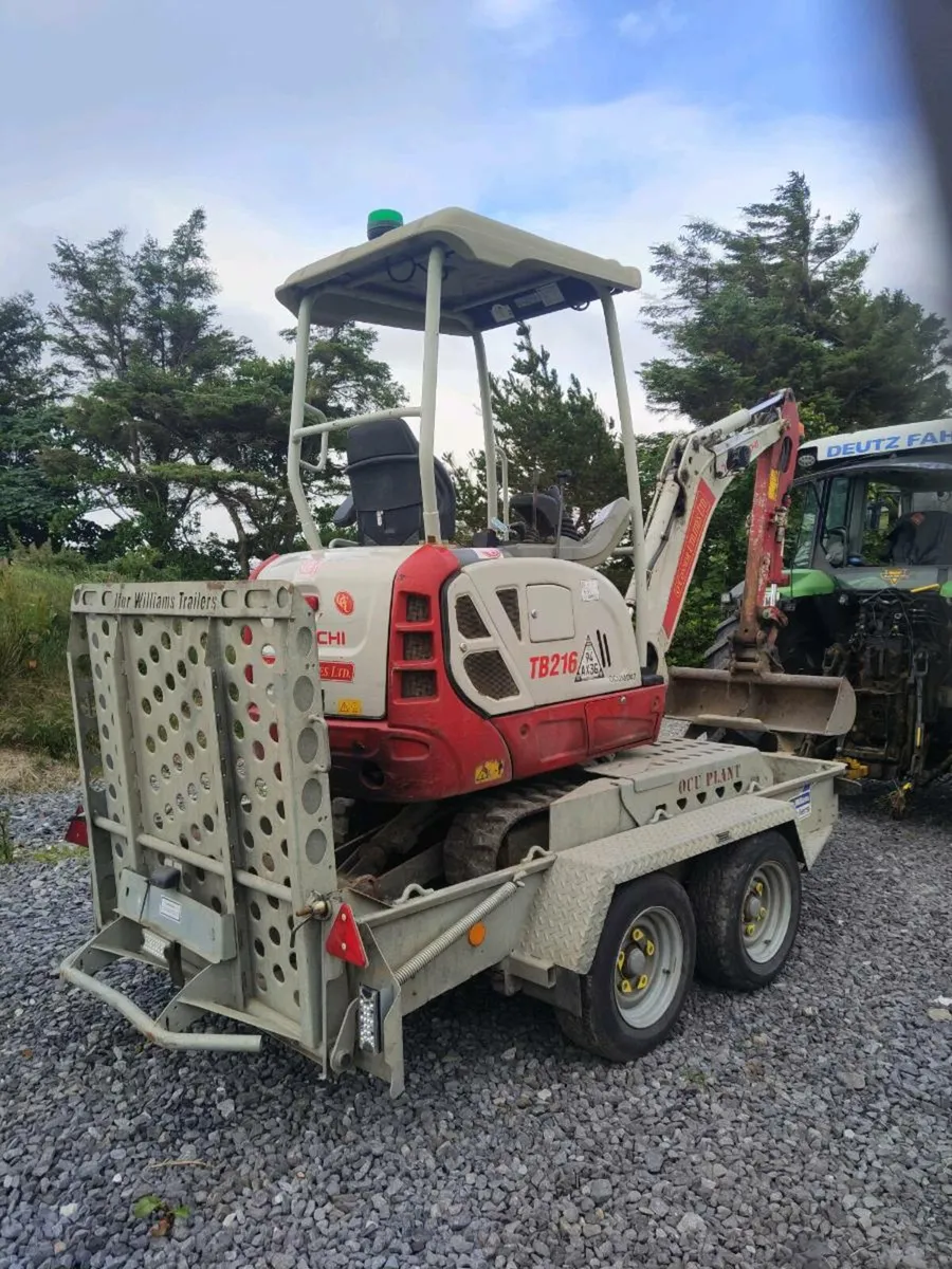 2019 Takeuchi 216 - Image 2
