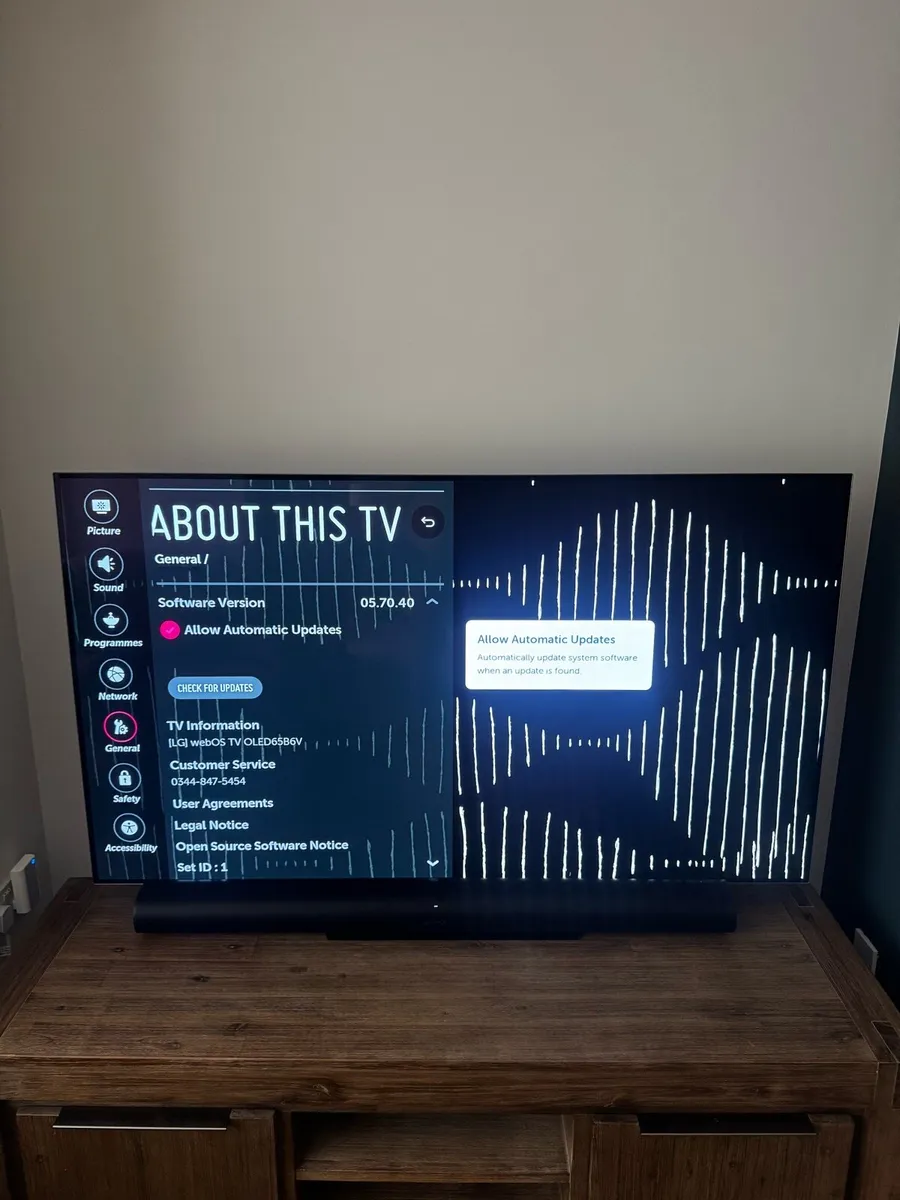 LG B6 65" 4K OLED Smart TV - Black | OLED656V - Image 2