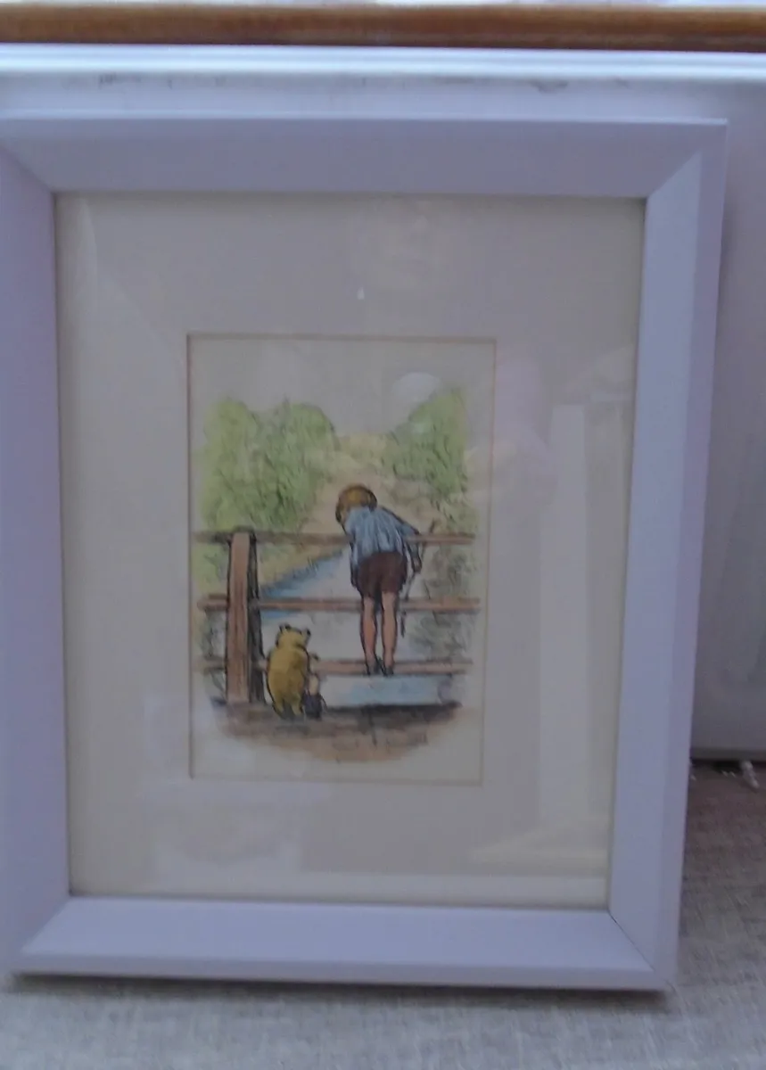 Winnie the Pooh print, Home decor,Picture - Image 1