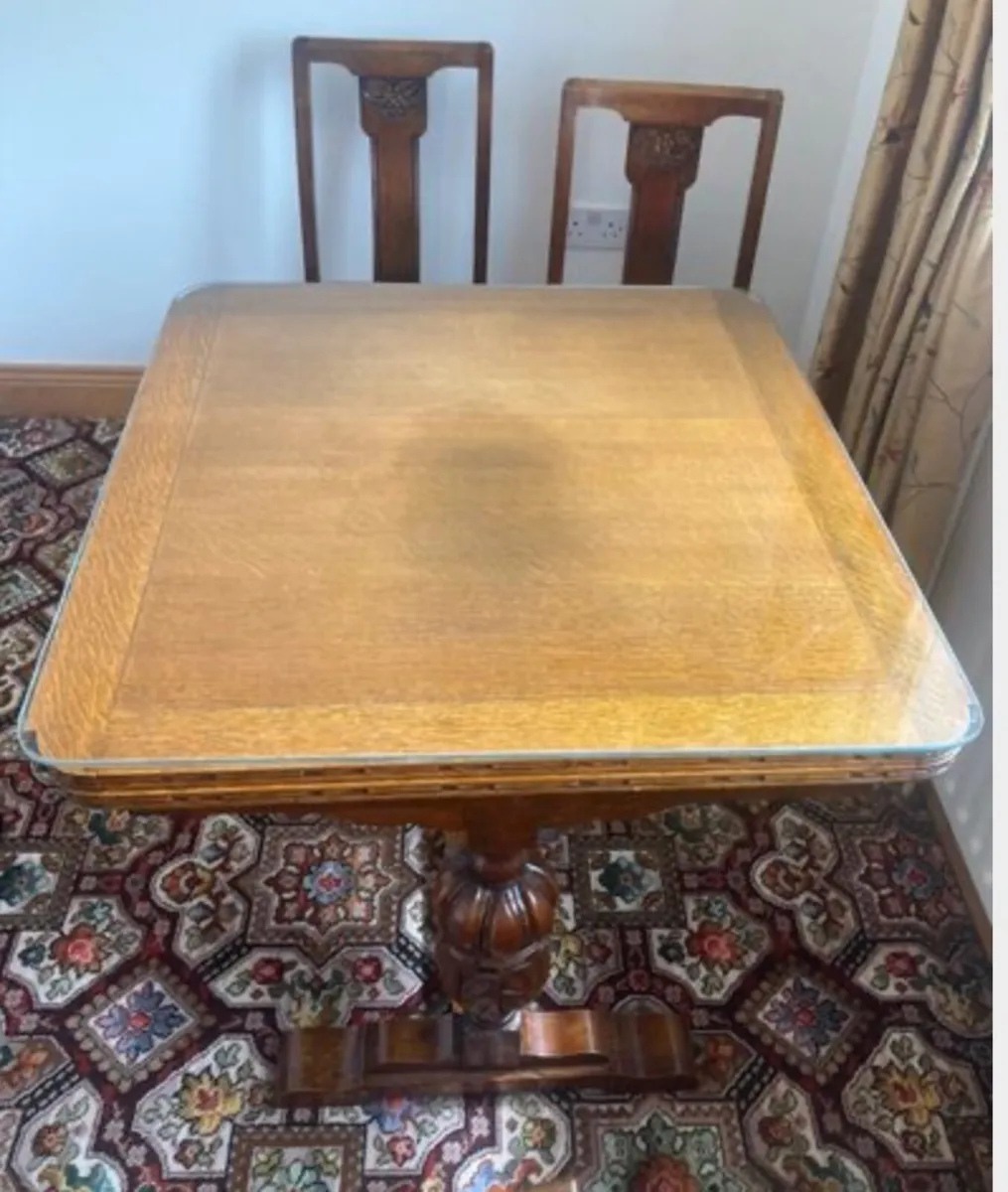kitchen table and 4 chairs - Image 4