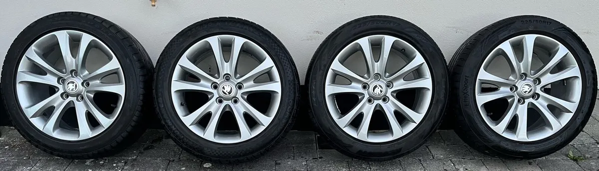 Skoda VW Audi Seat Alloys 225/50/17 or 225/45/17 - Image 2