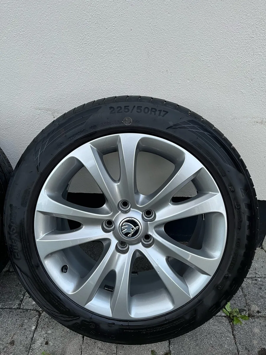 Skoda VW Audi Seat Alloys 225/50/17 or 225/45/17 - Image 4