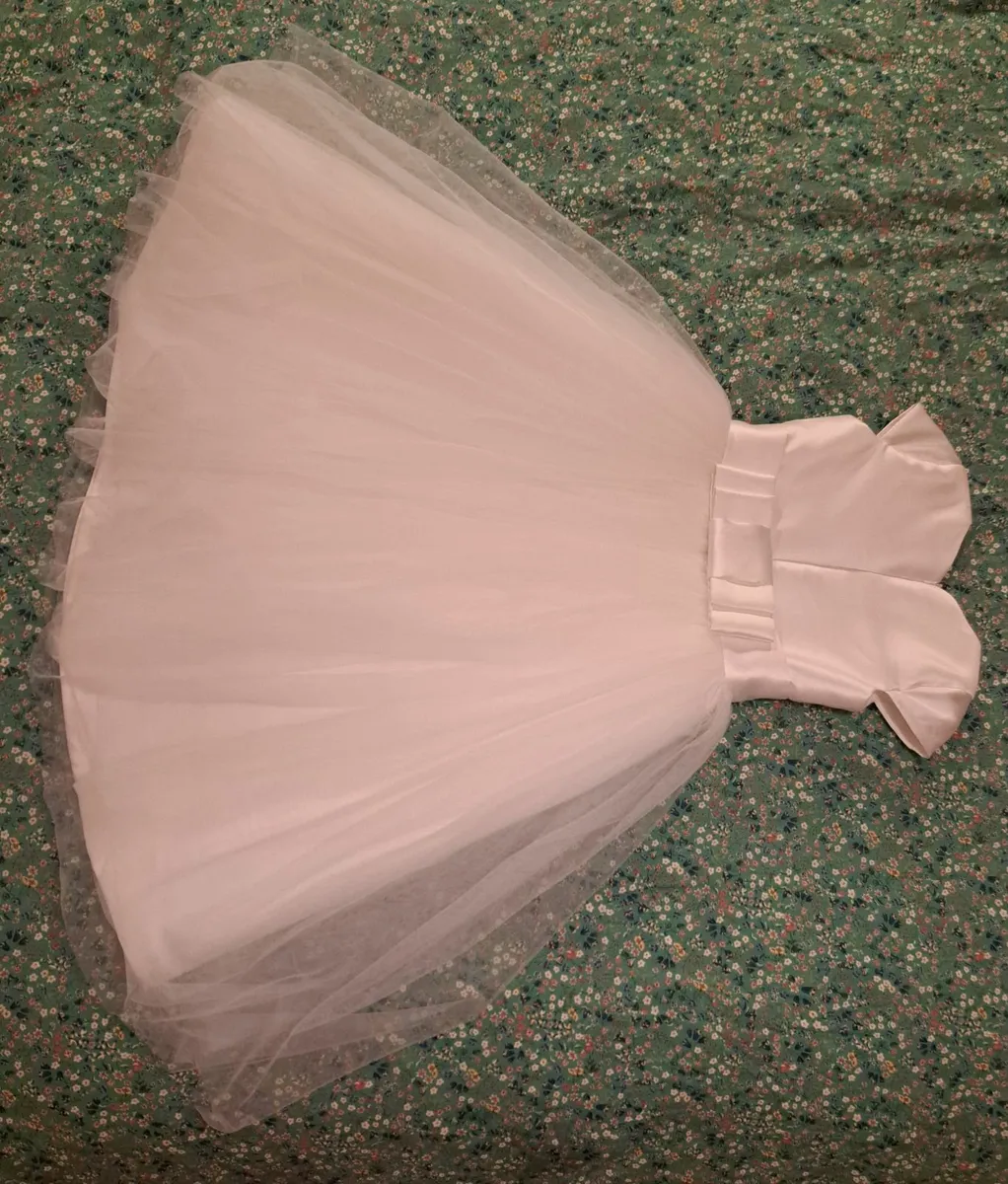 Communion Dress Darcy Bow - Image 3