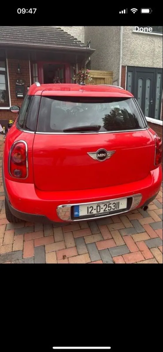 2012 Mini Countryman One, NCT 09/26 - Image 3