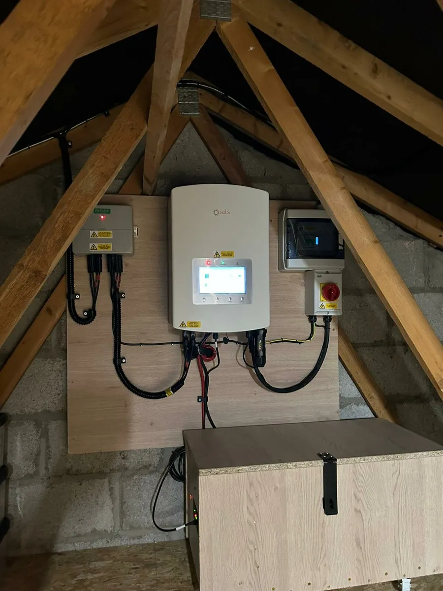 Brand new solis 5kw hybrid DIY kit 16kwh battery - Image 2