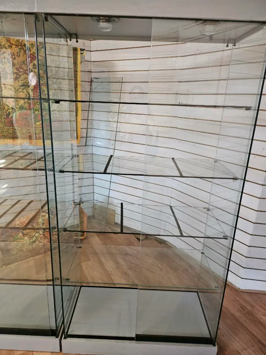 Display cabinets with working built in lights - Image 2