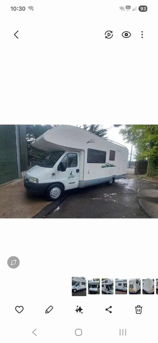 2005 fiat ducato 2.8 jtd mclouis 7 berth camper - Image 2