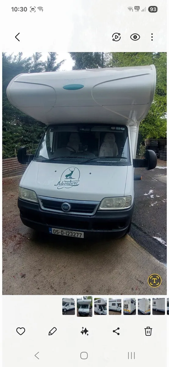 2005 fiat ducato 2.8 jtd mclouis 7 berth camper - Image 3