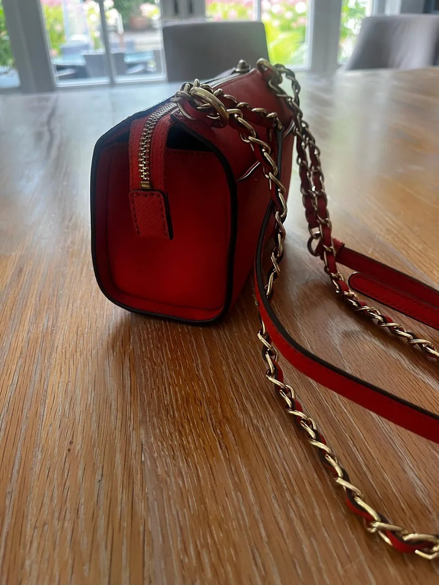Orange DKNY Crossbody Bag - Image 3