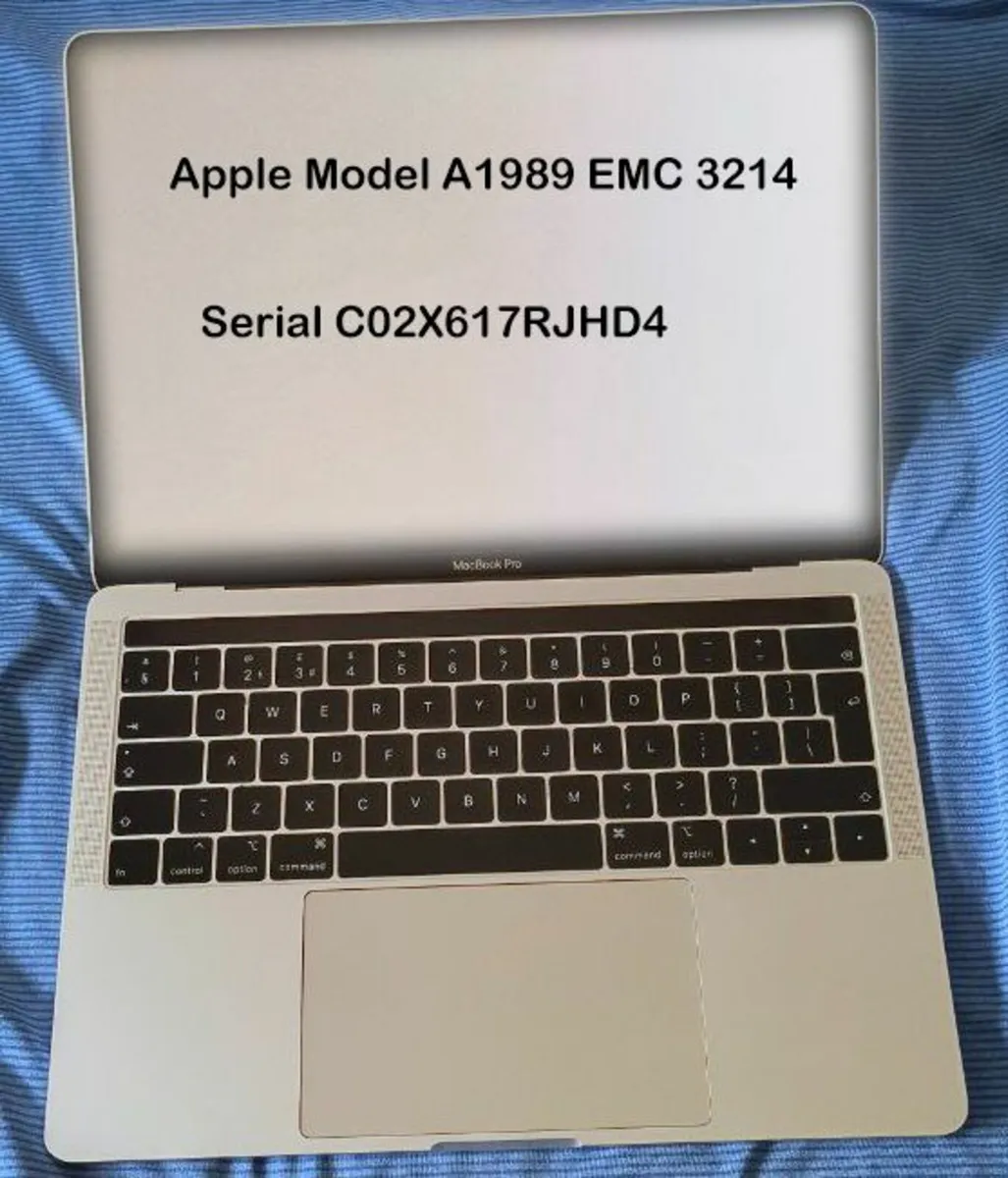 Apple MacBook Pro 13" A1989 2018 FOR PARTS REPAIR - Image 1