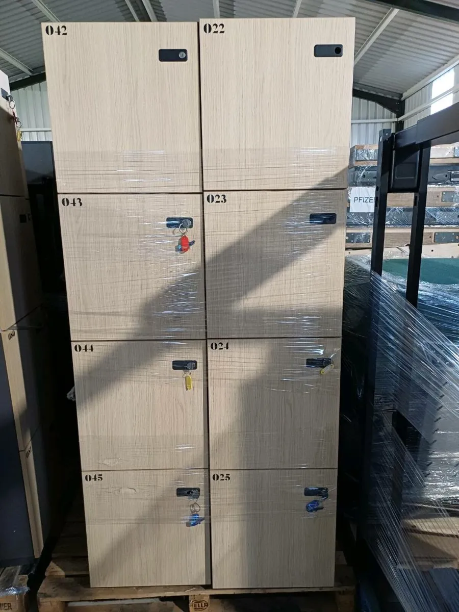 Wooden Staff Lockers - Image 1