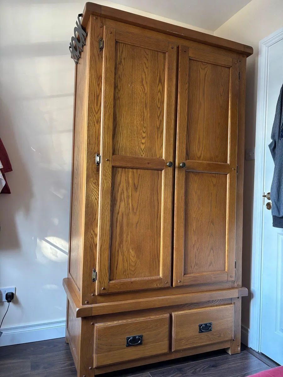 Wooden Wardrobe - Image 1