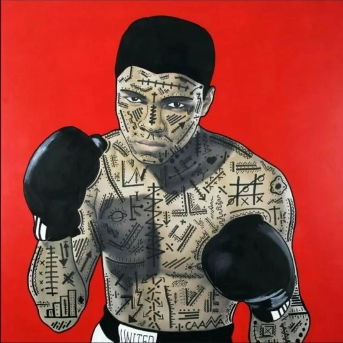 Pop Art "Ali" - Image 1