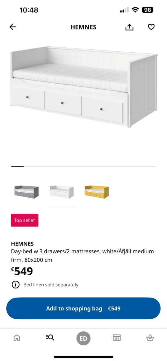 IKEA Hemnes Day Bed