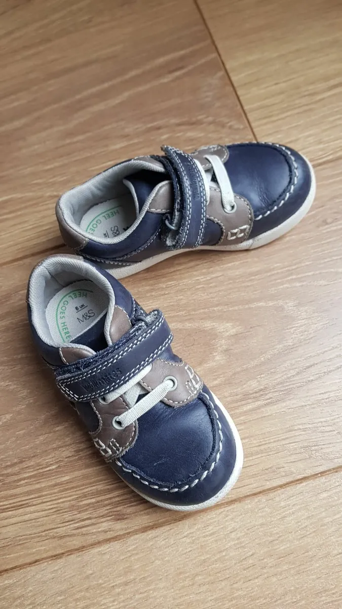 Toddler shoes –M&S leather -size UK6 - Image 4