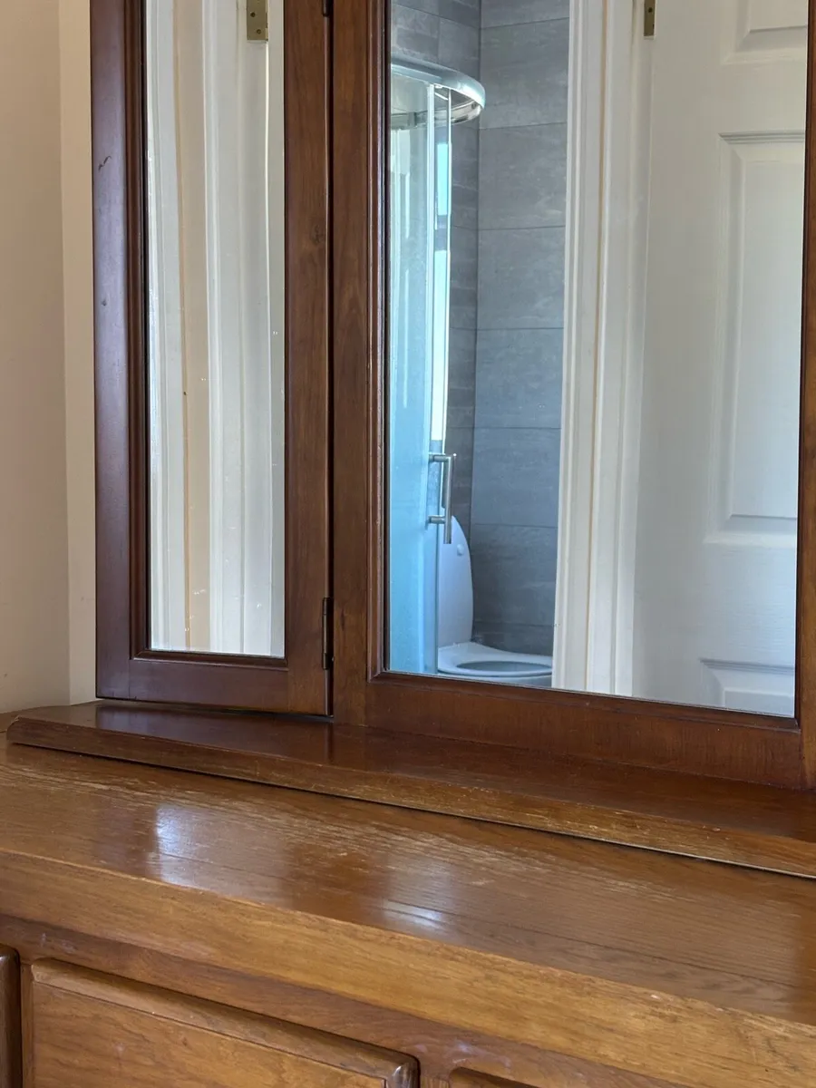 Wooden Dressing Mirror - Image 4