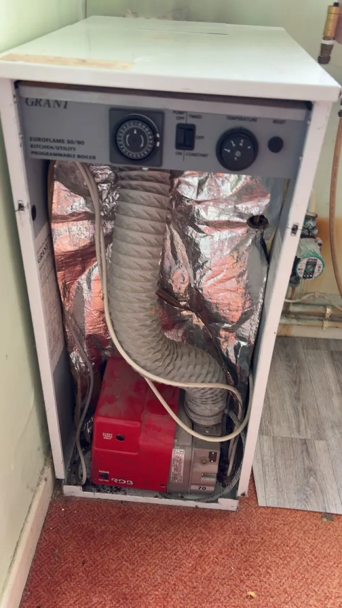 Grant Euroflame Oil Boiler/Burner 50/90 - Image 2