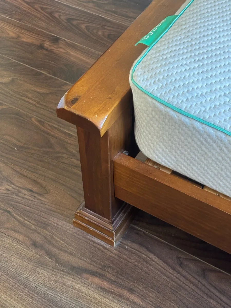 King Size Bed with Mattress - Image 2