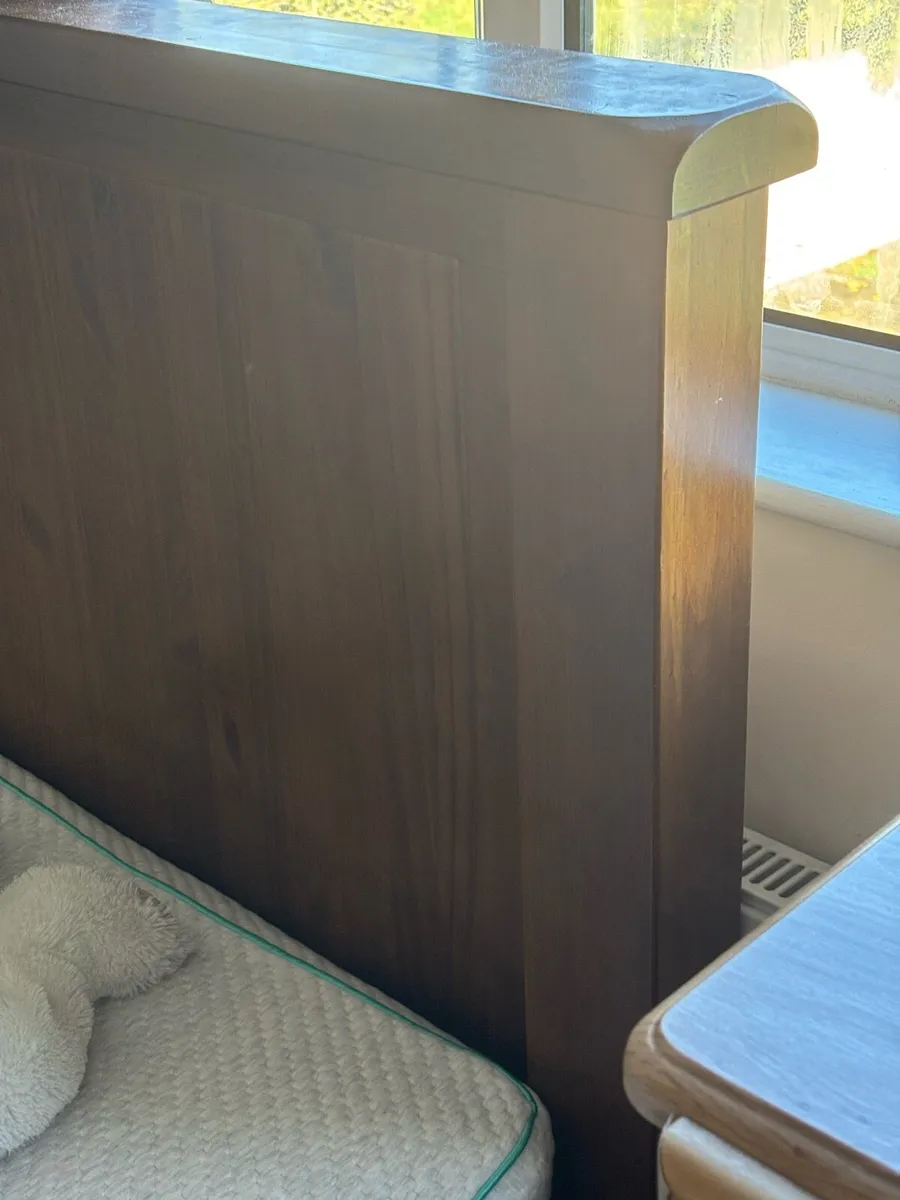 King Size Bed with Mattress - Image 3