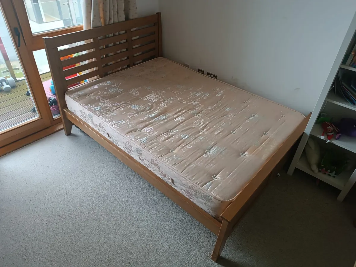 bed and mattress - Image 1