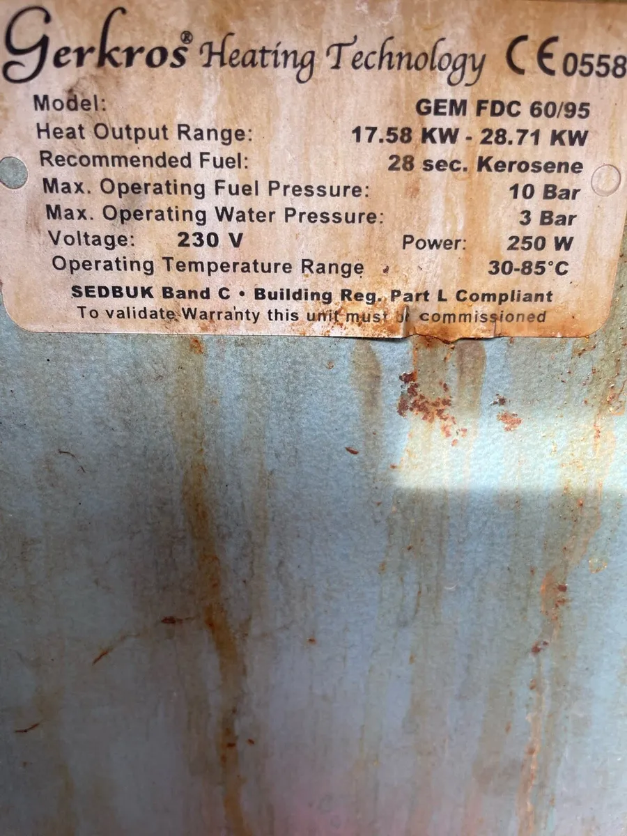 Oil boiler - Image 4
