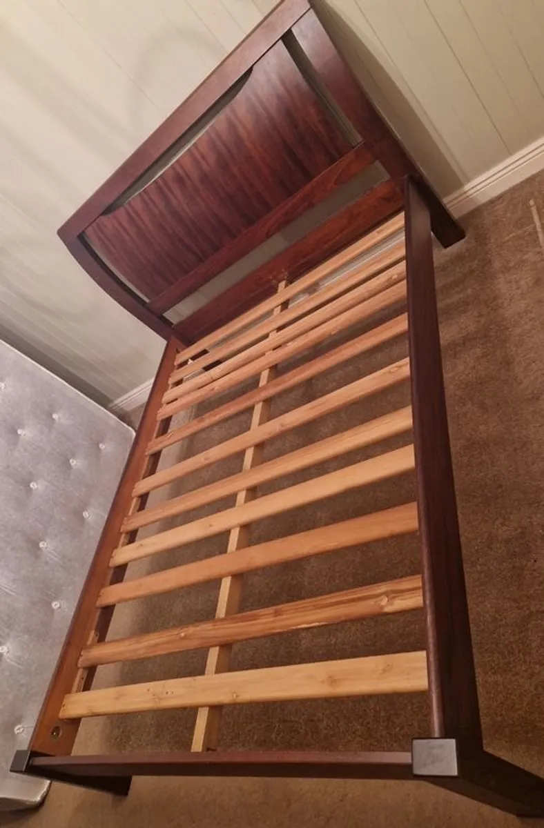 Double Sleigh Bed Frame
