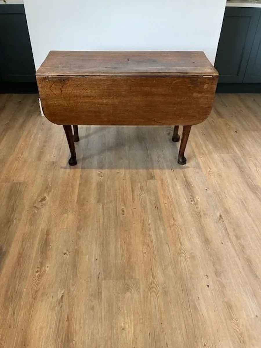 Oak Drop Leaf Table - Image 1